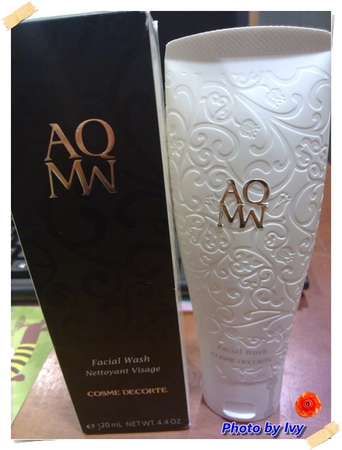 我的2012年iswii聖誕驚喜福袋分享試用~AQMW洗顏乳